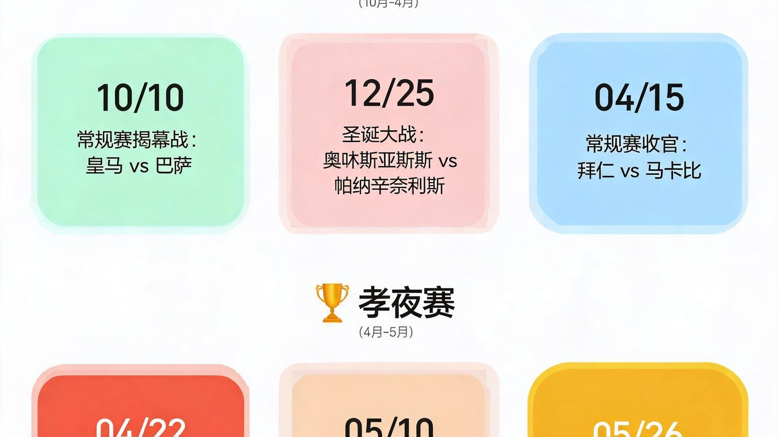 网页日历视图上标记了欧篮联常规赛、季后赛的重要比赛日期